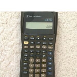 Texas Instruments BA II Plus Black Calculator